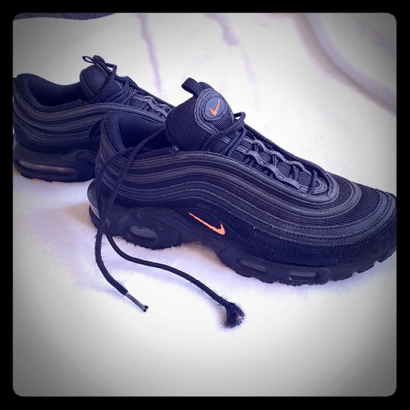 nike air max 97 black hyper crimson